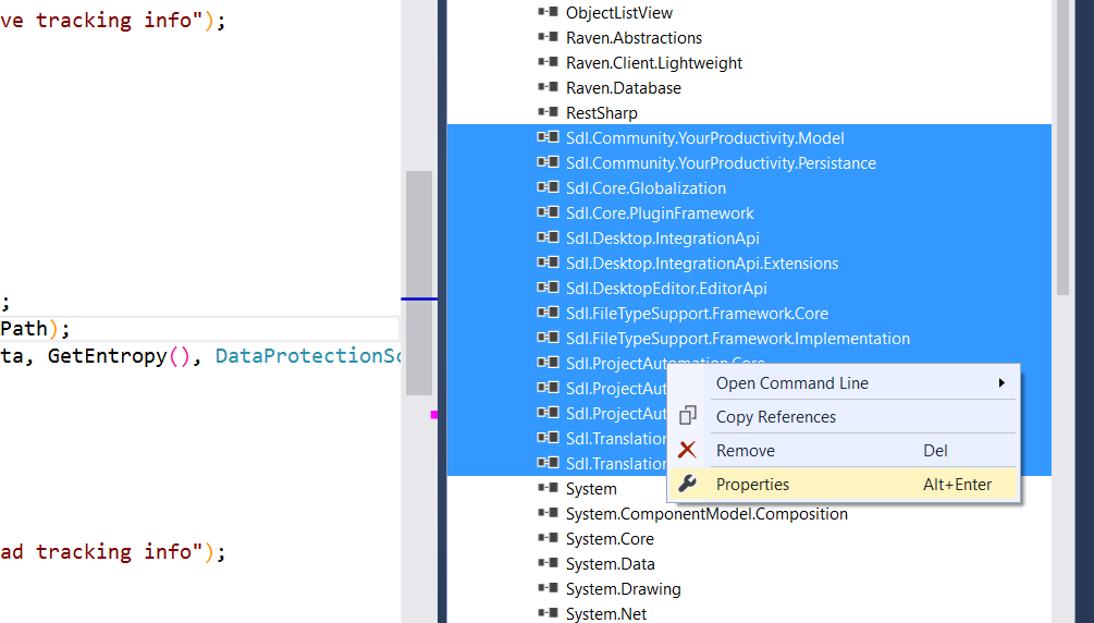 SDL Studio plugin dependencies cleanup